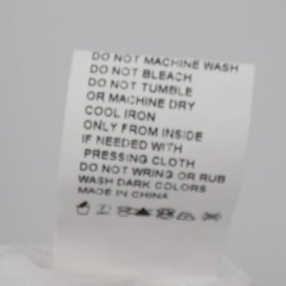 SNDYS. Women's Ivory Lined Wide Leg Dress Pants - Picture 6 of 6